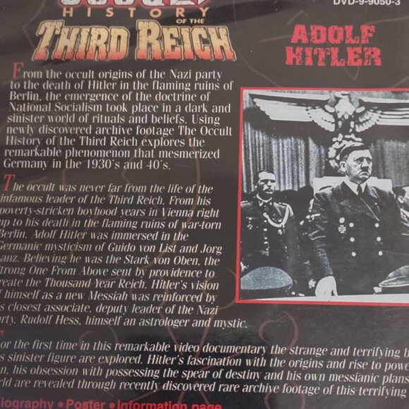 2 dvd's on The Occult History of the Third Reich - Picture 6 of 6